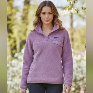 Patagonia Retool Snap T Fleece Pullover Sz Large